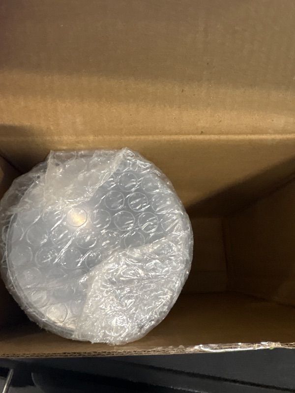 Photo 1 of **MISSING PARTS**
JOLLY CHEF 100 Pack Silver Plastic Cups, 9 oz Clear Plastic Tumblers, Elegant Silver Rimmed Cups, Disposable Glasses for Wedding, Thanksgiving Day, Christmas Party