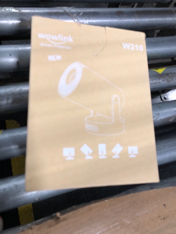 Photo 1 of [Built-in Apps & 2026 Upgraded] Mini Projector with WiFi 6 and Bluetooth 5.4 Support 4K 1080P Auto Keystone 180° Rotatable Projector Portable Compatibile with HDMI/TV Stick/Memory Stick/Laptop, White