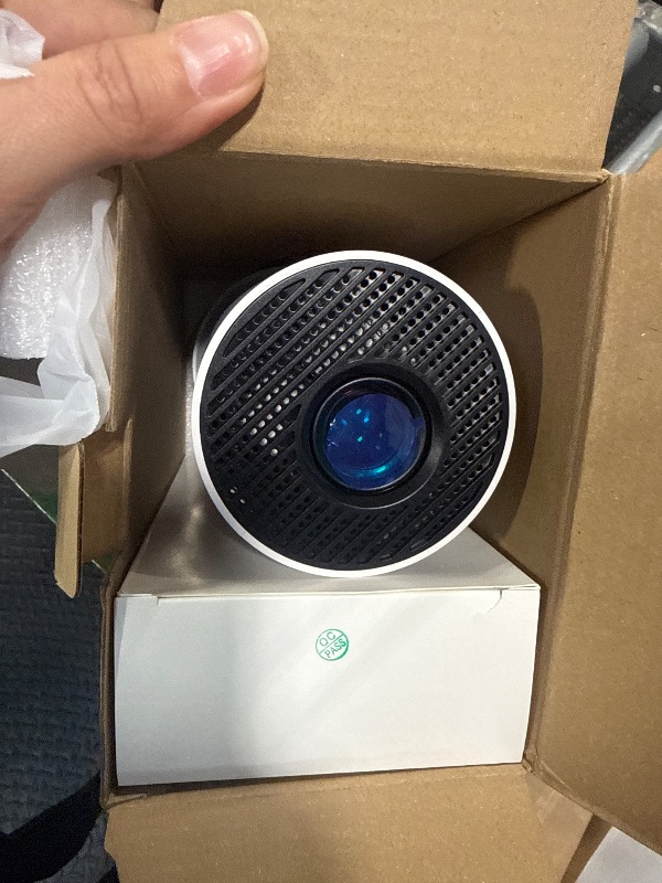 Photo 1 of [Built-in Apps & 2026 Upgraded] Mini Projector with WiFi 6 and Bluetooth 5.4 Support 4K 1080P Auto Keystone 180° Rotatable Projector Portable Compatibile with HDMI/TV Stick/Memory Stick/Laptop, White