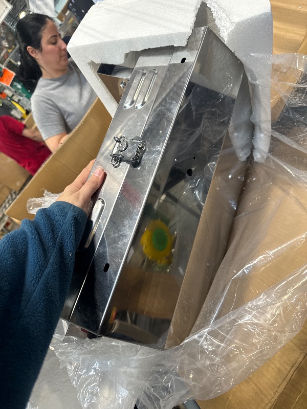 Photo 1 of ***DAMAGE MINOR*** Boat Grill with Rod Holder Mount,Stainless Steel Gas BBQ Grill for Marine Boat,Pontoon