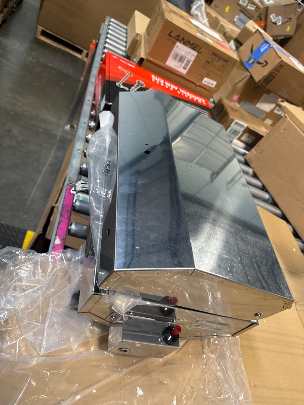 Photo 1 of ***DAMAGE MINOR*** Boat Grill with Rod Holder Mount,Stainless Steel Gas BBQ Grill for Marine Boat,Pontoon