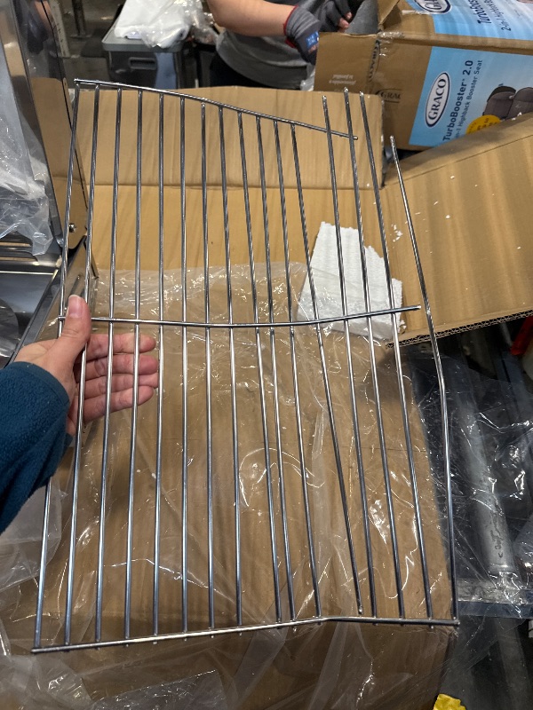 Photo 1 of ***DAMAGE MINOR*** Boat Grill with Rod Holder Mount,Stainless Steel Gas BBQ Grill for Marine Boat,Pontoon