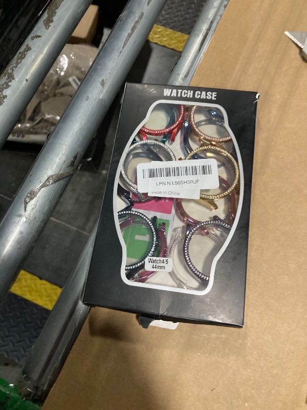 Photo 1 of [12Pack] RICHONE Compatible with Samsung Galaxy Watch 5/Galaxy Watch 4 44 mm Screen Protector Case, Bling Diamonds All-Around Protective Soft Cover Accessories for Women Men (SM-R910, SM-R870)