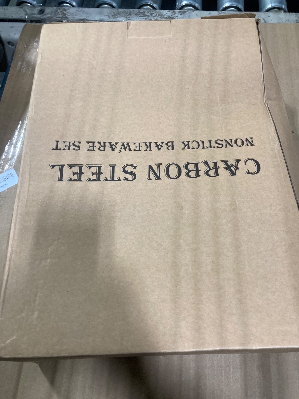 Photo 1 of ** see comments**
Baking Pans Set, Nonstick Stackable Bakeware Sets, Oven Pans for Cooking, AIVIKI 6 Pieces Baking Sheets Set Including Cookie Sheet, Deep Roaster Pan, Square Pan, Loaf Pan, Muffin Pan, Carbon Steel