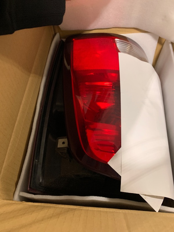 Photo 1 of (2 Pack) Rear LED Taillight Assembly Fit for 2009-2018 Dodge Ram 1500, 2010-2018 Ram 2500 3500 - Chrome Smoke Lens, Only Fit factory Halogen/incandescent Models and Without Projector Headlights Models