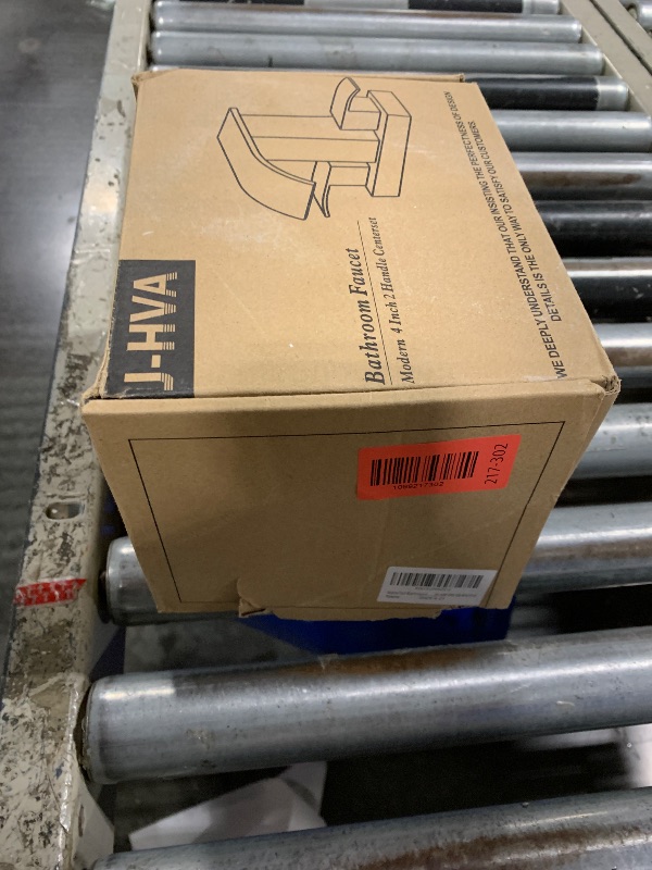 Photo 1 of **minor usage** Waterfall Bathroom Sink Faucet Set with Pop Up Drain Stopper & Supply Lines - 4 Inch 2 Handles Centerset Faucet 2 or 3 Hole Lavatory Faucet Bathroom Vanity Mixer Tap Basin Faucets Brushed Nickel