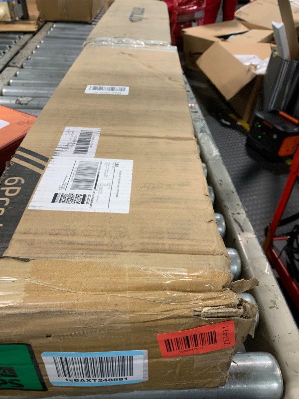 Photo 1 of ****missing parts are unknown****2-Pack Wood Panels for Wall - Acoustic Wood Slat Wall Panels, Soundproof Wooden Paneling for Interior Decor