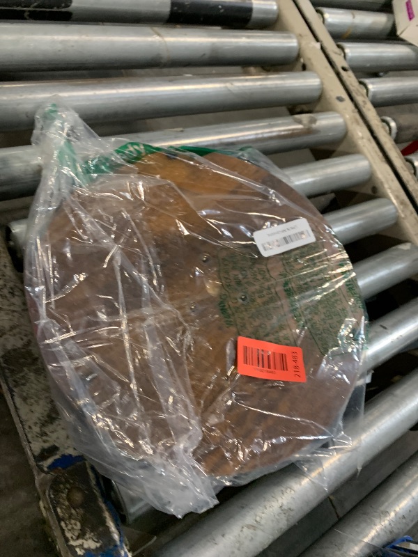 Photo 1 of **MISSING PARTS**
Small Side Table, Round Martini Drink Table for Small Spaces, Modern Accent Stand with Solid Metal Leg, Nightstand with Weighted Base Pedestal for Living Room, Bedroom and Office