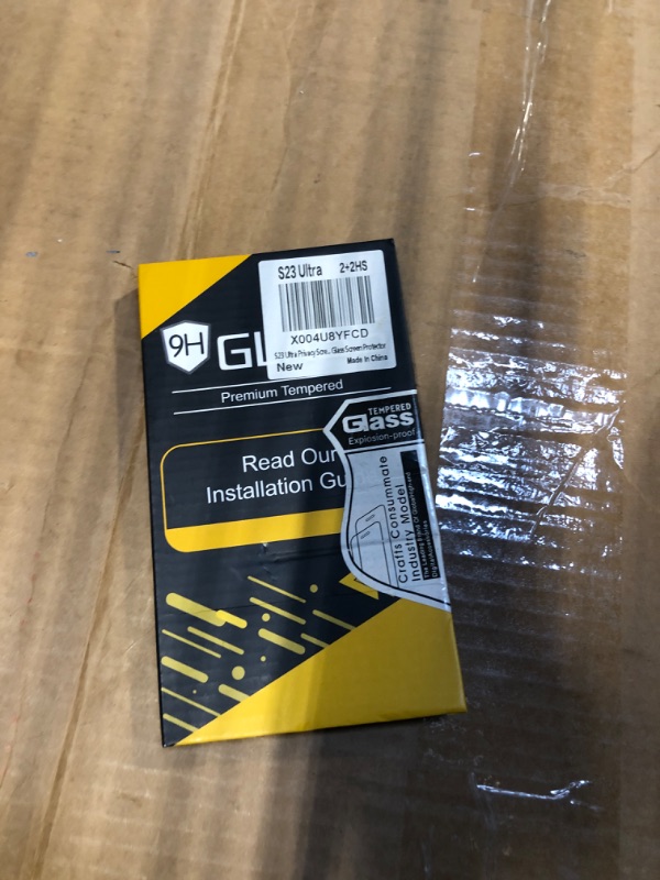 Photo 1 of [2+2 Pack] Glass Privacy Screen Protector for Samsung Galaxy S23 Ultra 5G, 9H Tempered Glass, Ultrasonic Fingerprint Compatible,HD Clear Anti-Spy Film for Galaxy S23 Ultra Glass Screen Protector