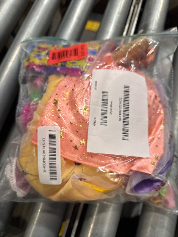 Photo 1 of ?195 Pcs Doll Clothes and Accessories Kit, Include Princess Gowns, Fashion Skirt, Slip Dresses, Tops, Pants, Bikini Swimsuits, Shoes, Crowns, Necklaces, Glasses, Hangers in Gift Box for 11"-12" Dolls