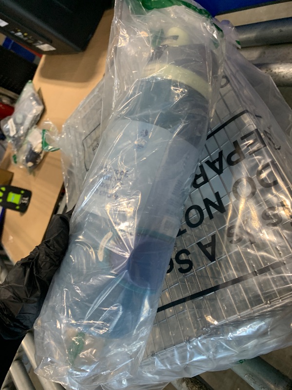 Photo 1 of **DAMAGE ON THE COVER** Owala FreeSip Insulated Stainless Steel Water Bottle with Straw, BPA-Free Sports Water Bottle, Great for Travel, 40 Oz, Denim
