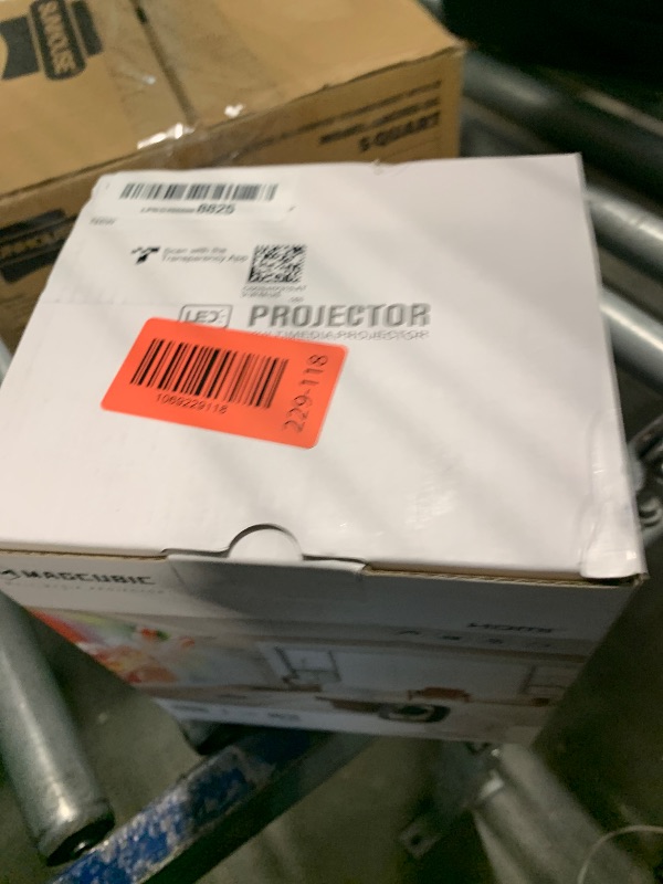 Photo 1 of ?Auto Focus&1080P?Magcubic Mini Smart Projector with 4K Support, Portable Projector with Wifi and Bluetooth, 5W Speaker, Built in Apps, Voice Control, Outdoor Movie Projector