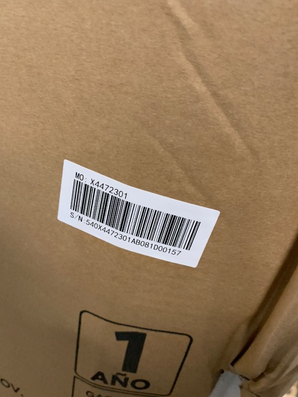 Photo 1 of ** FACTORY SEALED** BLACK+DECKER 3.0 Cu. Ft. Portable Washer, 26.5 lb. Capacity Washing Machine, 6 Cycles, Quick Connect Sink Adapter and Drain Hose Included, Transparent Lid & LED Display, BPW30MW, White