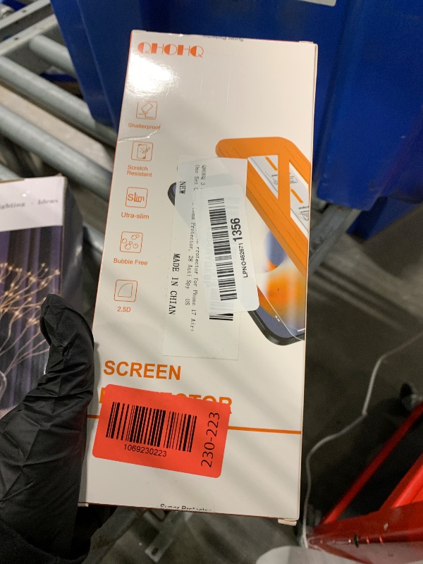 Photo 1 of [1-Second Auto-Install] QHOHQ 3 Pack Privacy Screen Protector for iPhone Air+3 Pack Camera Lens Protector,25° Anti Spy Tempered Glass for iPhone 17 Air,[12FT Military Grade Shatterproof],Case Friendly