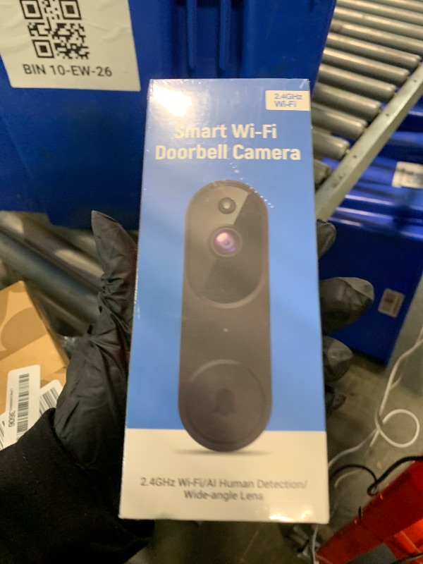 Photo 1 of ** FACTORY SEALED** GridTera Smart Video Doorbell Camera Wireless, AI Human Detection and Instant Alerts, Night Vision, 2-Way Audio, Battery Powered, Cloud Storage Sold Seperately, 2.4G WiFi (Chime Included)