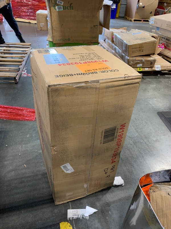 Photo 1 of * FACTORY SEALED *** Zevemomo 6-Piece Solid Wood Dining Table Set, Including 1 Dining Table, 4 Upholstered Chairs and 1 Bench, Wooden Legs Dining Table Set for Dining Room, Kitchen, Restaurant, Brown