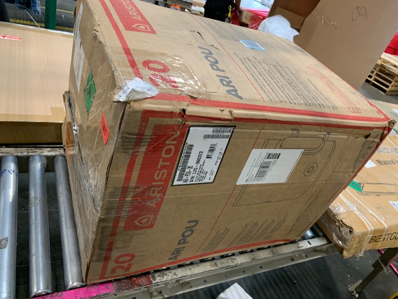 View 2 of ** USED/ UNTESTED ** 19 Gallon, 120V – Ariston Electric Water Heater – Compact Point of Use Tank for RV, Camper, Small Spaces, Plug-in Heating Solution for Under Sink, Versatile Electric Tank for Bathroom, Shower