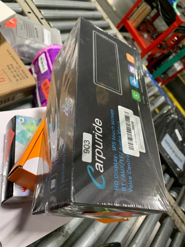 Photo 1 of ** FACTORY SEALED *** Carpuride 4K W903 Portable Wireless Carplay & Android Auto with Dash Cam - 9.3" HD IPS Screen, 4K Front Camera, Loop Recording, Bluetooth, Mirror Link, GPS, Siri, Dashboard Mounted