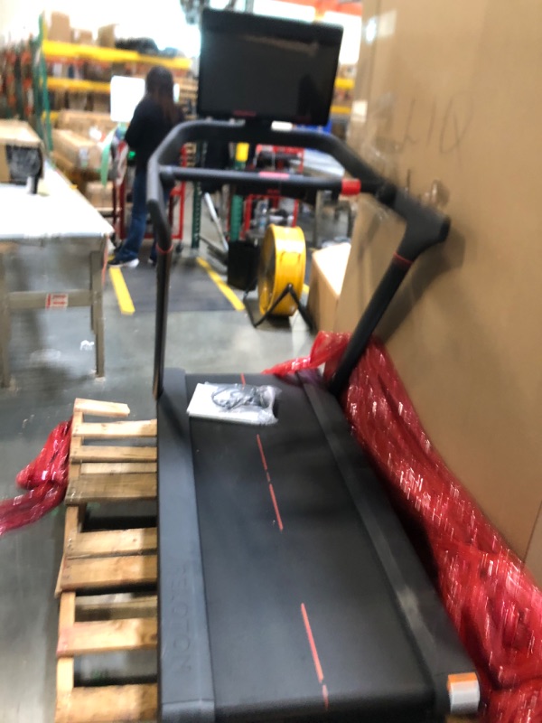 Photo 1 of ** UNTESTED *** Peloton Cross Training Tread, Treadmill for Running, Walking, and Hiking with Manual or Auto-Incline Options and Immersive 24” HD Touchscreen, Exercise Equipment for Home Cardio and Strength Workouts