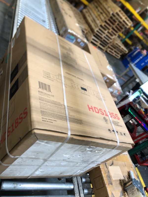 Photo 1 of ** FACTORY SEALED *** Honeywell 18-Inch Dishwasher with 8 Place Settings, 6 Washing Programs, Stainless Steel Tub, UL & Energy Star Certified, Stainless Finish