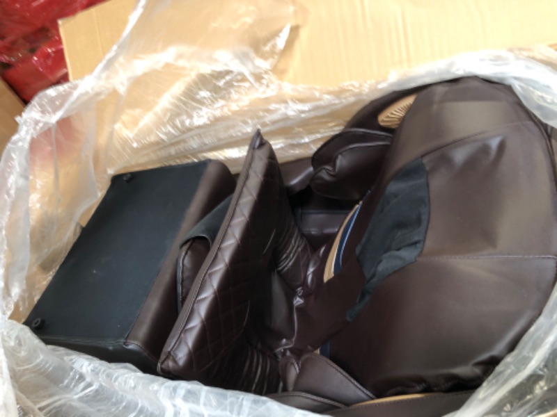 Photo 1 of ** USED *** Culanta Massage Chair Full Body, Zero Gravity SL-Track Shiatsu Massage Recliner Chair with Body Scan, Airbags, Foot Rollers, Deep Yoga Stretch, Heating (U1-Brown)