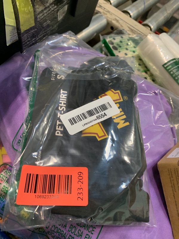 Photo 1 of **BLACK**Littlearth NCAA Minnesota Gophers Pet T-Shirt, Team Color, Small