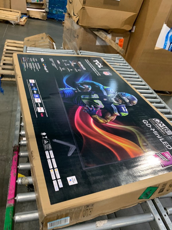 Photo 1 of ***FINAL SALE*** TCL 55 Inch Class QM6K Series | Mini LED QLED 4K HDR | 55QM6K, 2025 Model | 120HZ-144HZ High Brightness Smart Google TV Dolby Atmos Onkyo Audio | Voice Remote Alexa Gaming Streaming Television
