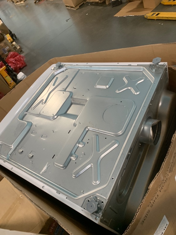 Photo 1 of ***Very Large, Very Heavy Item*** ***Pick Up With Truck*** Midea MLE45N1AWW Front Load Electric Dryer Matching, with Stainless Steel Sensor Dry, Wrinkle Care, Touch Control, 10 Total Cycles, 8.0 Cu.ft, White