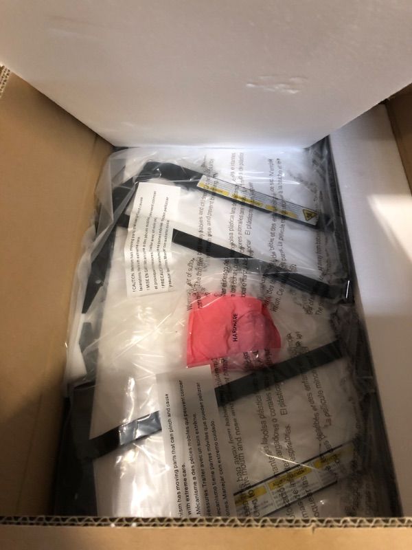 Photo 1 of *** SEET OF 3 XL BOXES BRING TRUCK *** LITTLE TREE Large Computer Desk with File Cabinet, 63 Inch Executive Desk L Shaped Office Desk with Drawers and Storage Shelves, Business Furniture Desk Workstation for Home Office