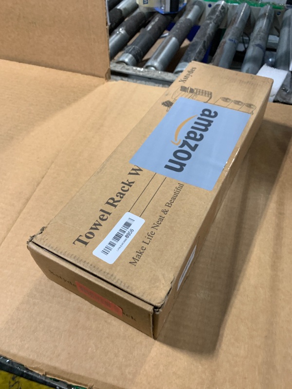 Photo 1 of *USED*
Towel Racks for Bathroom, Bathroom Shelf Over Toilet,Floating Shelves with Towel Rack Paper Holder Storage Basket,Floating Shelves for Wall Decor,Silver