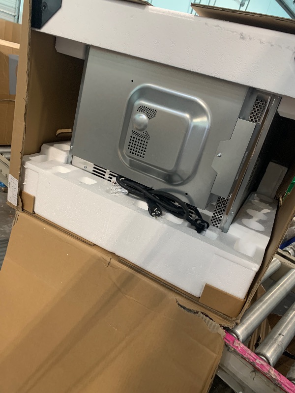 Photo 1 of **FINAL SALE, SEE NOTES**24 Inch Built-in Microwave and Convection Oven Combination, ThermoMate 1.6 Cu. Ft. Wall Oven Microwave Combos, 1000 Watt Power, Sensor Cook, Touch Control LCD Display, Stainless Steel Finish