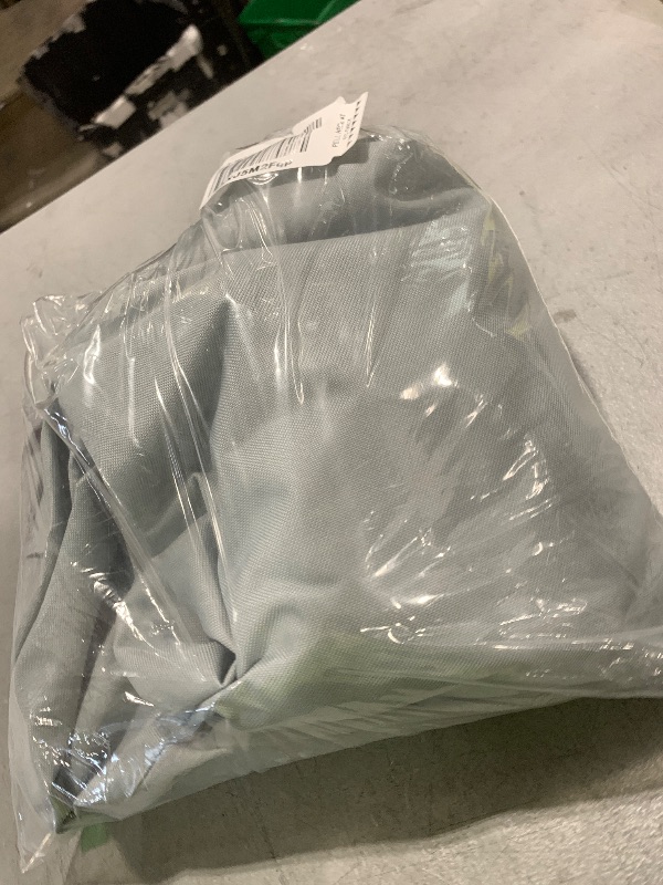 Photo 1 of Hudson Comfort Papasan Chair Cover - Waterproof Outdoor Cover - Click-Close Straps and Elastic Hem Cord for Custom Fit - Durable Padded Handle & Air Vent for Circulation - 52" DIA x 35" Height (Gray)
