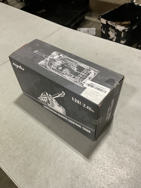 Photo 1 of 1/24 RC Tank That Shoot BBS for Kids -2.4Ghz Remote Control Army Tank with 360° Rotating Turret, Auto Demo, Sound & Light & Smoke, Military Vehicles Model Gift for Boys 6-8