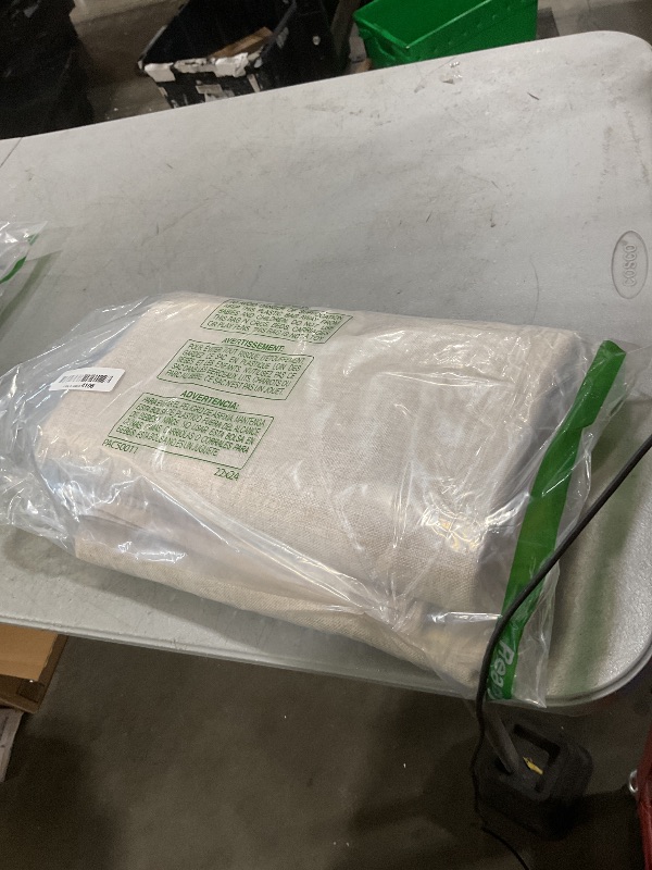 Photo 1 of 100% Blackout Shield Linen Blackout Curtains for Bedroom 108 Inches Long, Back Tab/Rod Pocket Living Room Drapes, Thermal Insulated Blackout Curtains 2 Panels Set, 50" W x 108" L, Oatmeal