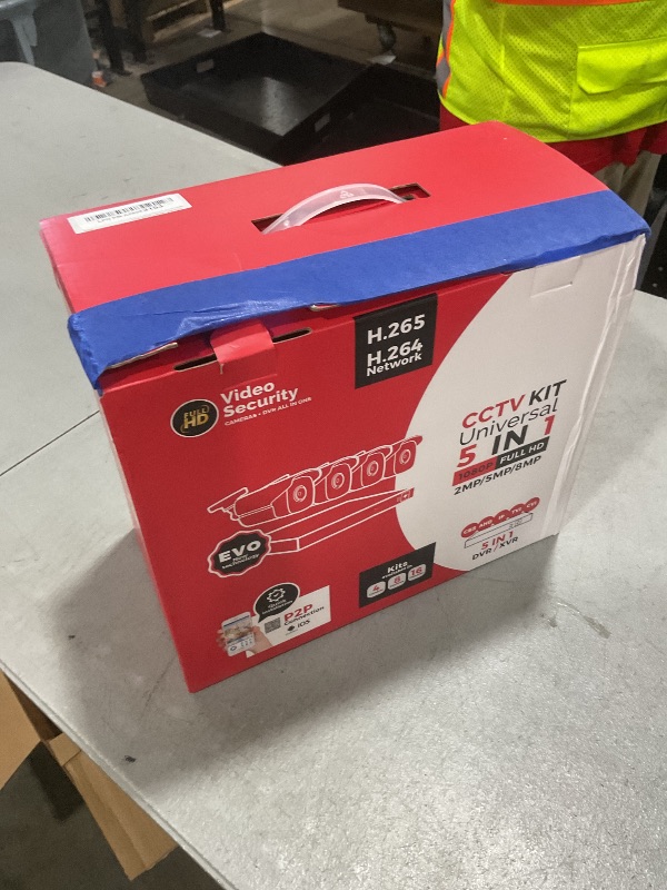 Photo 1 of 1080P Wired Security Camera System, AIWIXEN 8CH CCTV Surveillance DVR with 1TB Hard Drive, 4 x Home 5MP Wired Security Cameras Outdoor with Human Vehicle Detection, IP68 Waterproof, Remote Access