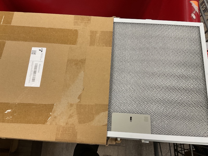 Photo 1 of 2 Pcs WB02X11011 Range Hood Filter Compatible with GE JV636H1SS JV636H2SS JV536H1SS JV536H2SS Stainless Steel Mesh Grease Filter 14-1/2" x 11-5/8"