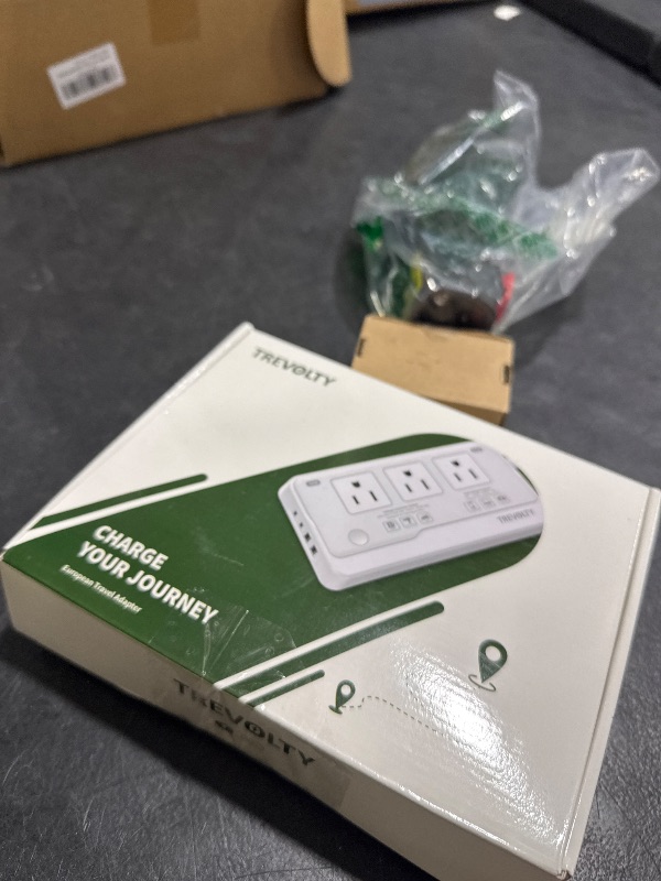 Photo 1 of 2000W Voltage Converter US to Europe - 7-in-1 Power Converter Adapter Combo with EU/UK/IT/AU Plugs, 220V to 110V Converter with 3 AC Outlets, 2 USB & 2 Type-C Ports for Travel