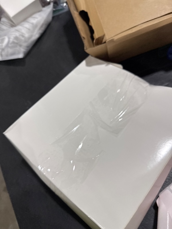 Photo 1 of 36-Packs Cake Boards 8 inch round, Cake Boards White Cake Board Rounds, White Cake Circles Rounds Base Food-Grade Cardboard Cake Plate for displaying cakes, bread, desserts?Thin and strong?