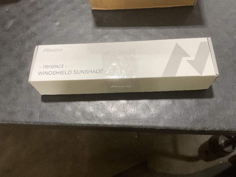 Photo 1 of [2025 Upgraded] Nmoiss Windshield Sun Shade Umbrella for Car - [Vinyl Coating Heat Shield] Protect Car from Sun Rays & Heat Damage Keep Cool and Protect Interior Large (61" L x 35" W)