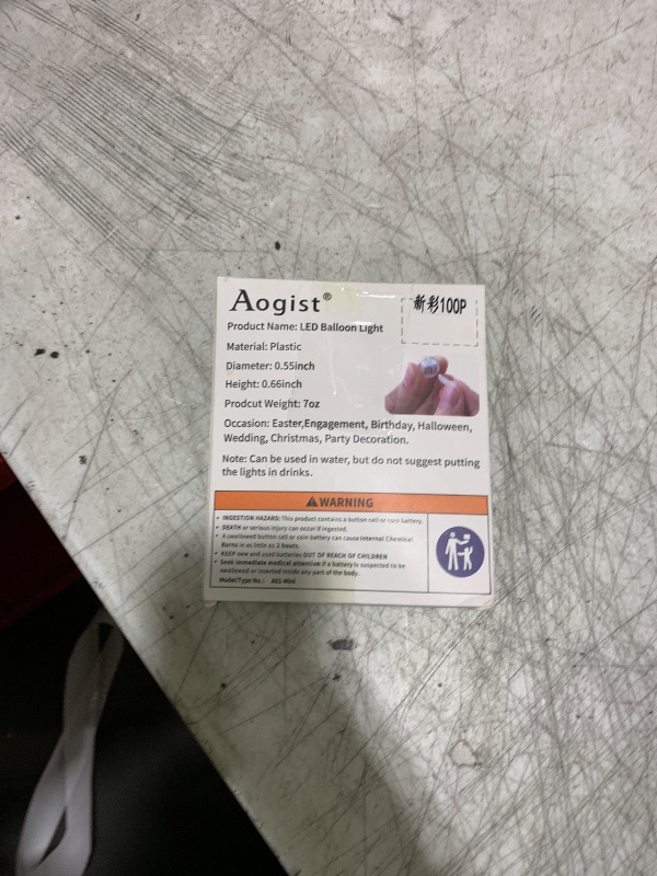 Photo 1 of 100pcs Balloon Lights, Long Standby Time Mini Ball Light, Round LED Multicolor Flash Ball Lamp for Paper Lantern Balloon Party Wedding, Birthday and Festival Christmas Decorative Lights