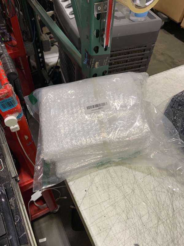 Photo 1 of 50 Pcs Bubble Pouch Wraps, 8''x10'' Clear Bubble Out Bags for Packing, Double Walled Cushioning Bags for Shipping, Storage and Moving(Not Self-Seal)