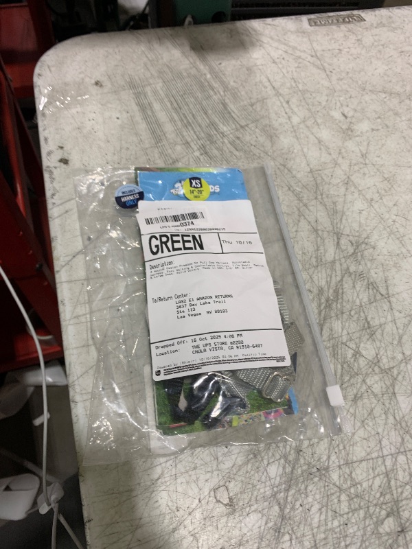 Photo 1 of 2 Hounds Design Freedom No Pull Dog Harness, Adjustable Harness, Easy Walking & Comfortable Control, Fits Small, Medium & Large Dogs, Solid Colors, Made in USA, 5/8" XS, Silver