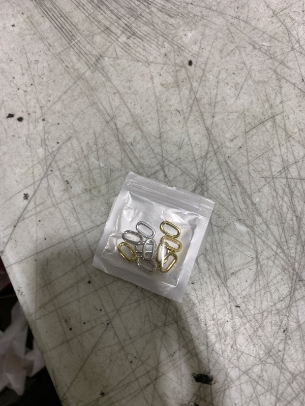 Photo 1 of 10PCS Oval Clasp Carabiner Necklace Connector Stainless Steel Spring Clasps Bracelet Closures Keychain Lock Clasps Necklaces Clips Key Ring Bracelets Shortener for Jewelry Finding DIY Making Kit (A17)