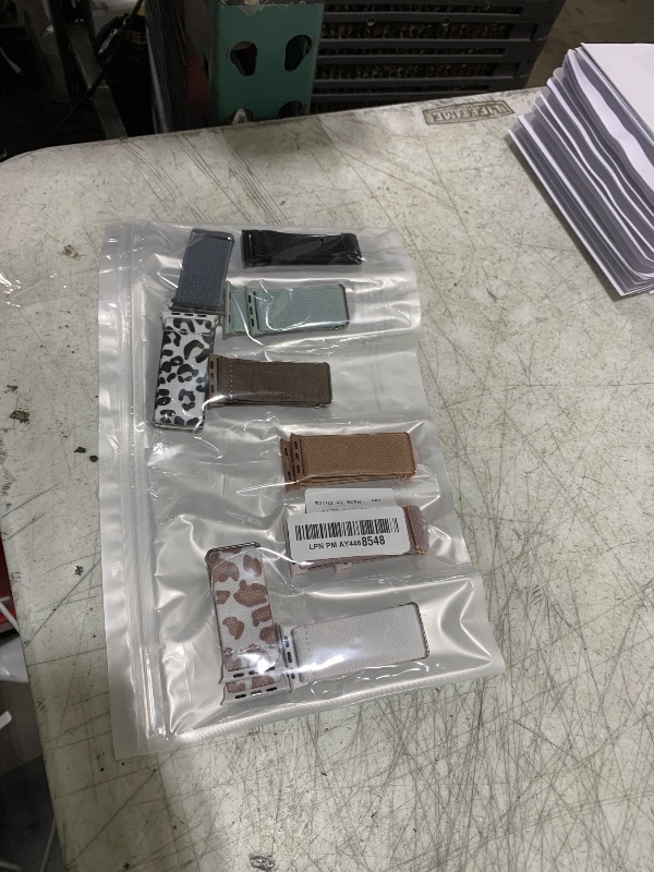 Photo 1 of 10 Pack Stretchy Bands Compatible with Apple Watch Band 40mm 38mm 41mm 42mm 44mm 45mm 46mm 49mm Women Men, Nylon Solo Loop Elastic Sport Straps for iWatch Series 10 9 8 7 6 5 4 3 SE Ultra