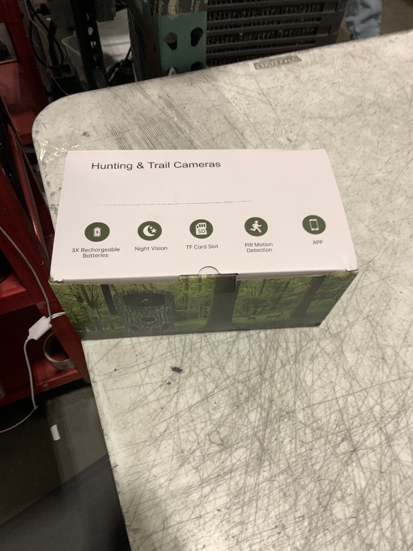 Photo 1 of 4G LTE Cellular Trail Camera, 6K GPS Solar Battery Powered Game Camera 0.1s Trigger Motion Activated, IP67 Waterproof Trail Cam, Night Vision Wildlife Monitor Cameras, Built-in SIM Card,120 Wide Angle