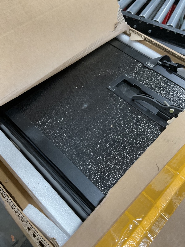 Photo 1 of **READ CLERK NOTES NOT FUNCTIONAL** OEDRO Quad Fold Hard Truck Bed Tonneau Cover Fit for Chevy Silverado 1500 / GMC Sierra 1500 New Body Style 2019-2025 with 5.8ft Bed w/o Multi-Flex Tailgate, Black **READ CLERK NOTES**