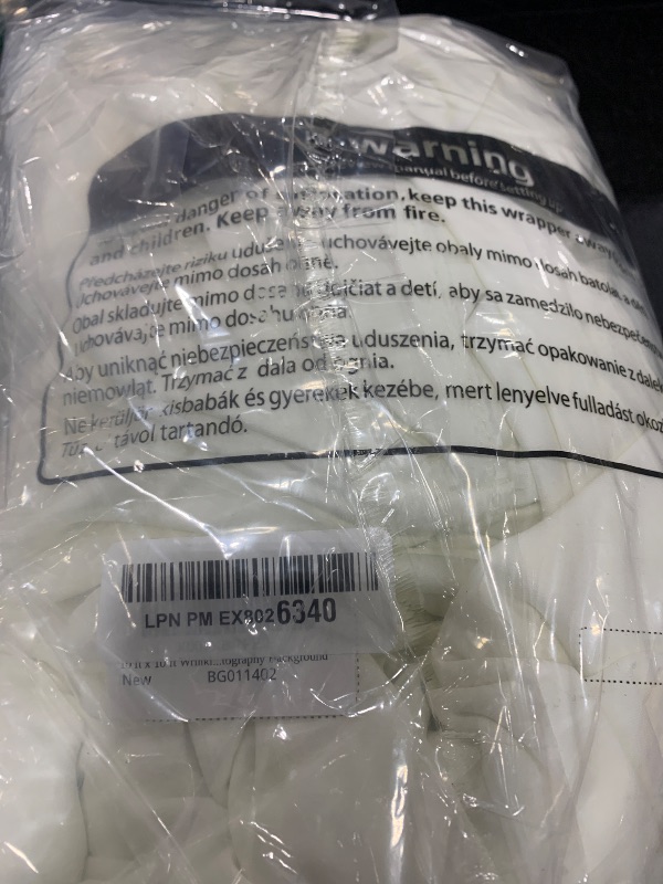 Photo 1 of 10 ft x 10 ft Wrinkle Free Ivory Backdrop Curtain for Wedding Parties, Polyester Ivory Photo Backdrop Drapes 2 Panels 5x10ft for Baby Shower Photoshoot Engagement Birthday Party Photography Background