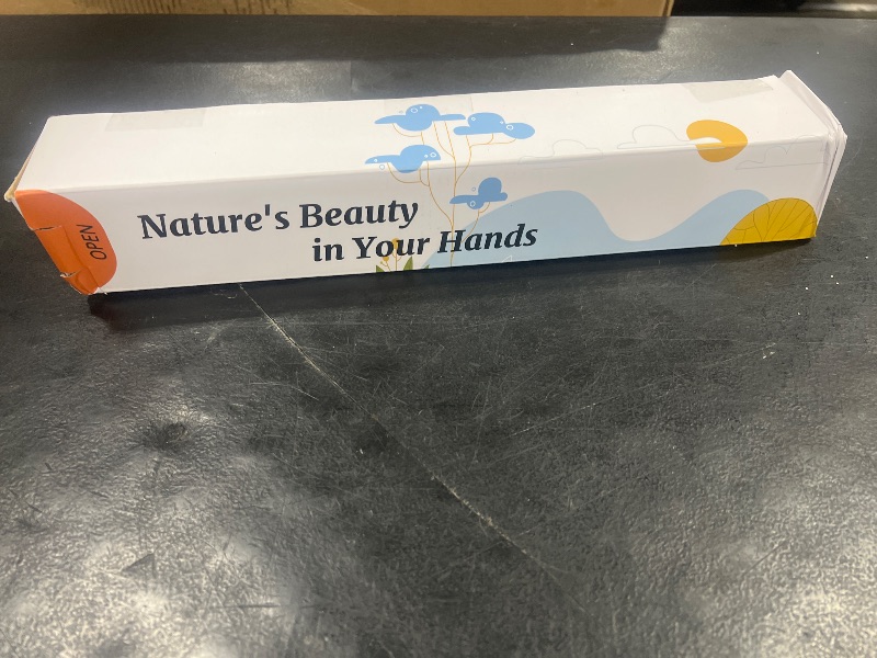 Photo 1 of 5Pcs Bleached Amaranthus Hanging Flowers - 23'' Dried Preserved White Hanging Wisteria Flowers for Wedding Bouquet, Wall Decoration, Home Decor (White, 5PCS)