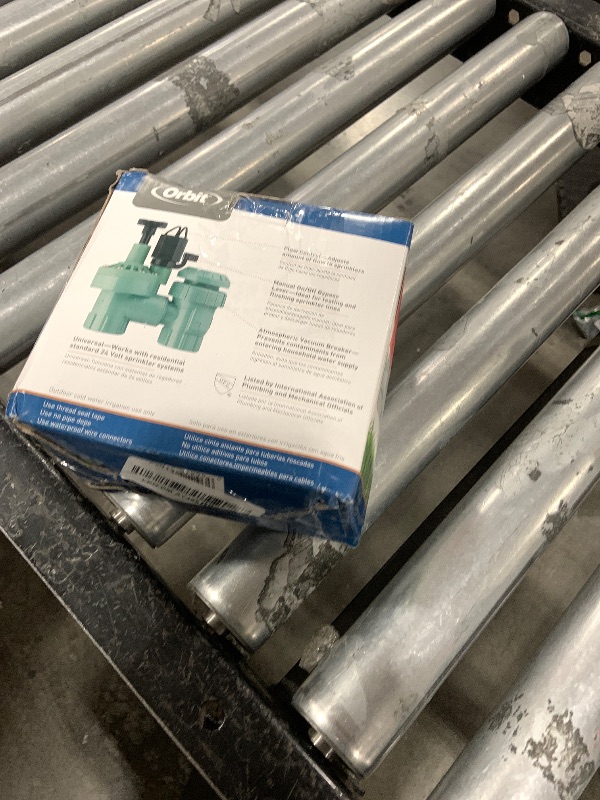 Photo 1 of 1-Pack Orbit 57623 3/4" FPT 100 Series Anti-Siphon Automatic Sprinkler Valve with Flow Control