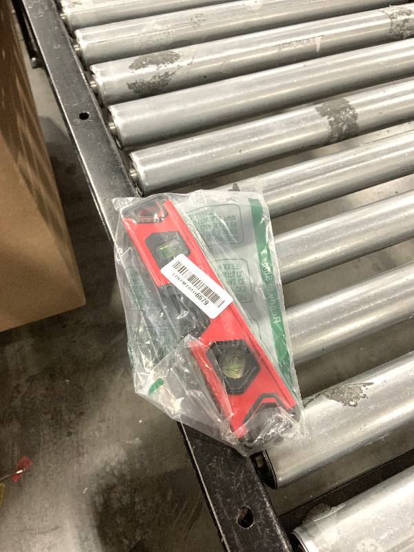 Photo 1 of 10 Inch Aluminum Die-Cast Magnetic Torpedo Level, with 90°/180° Bubble Vials, Shock Resistant Leveler Tool for Woodworking,Construction and Home Renovation